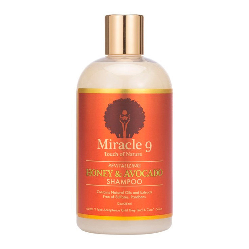 Miracle 9 Revitalizing Honey and Avocado Shampoo, 12 Oz