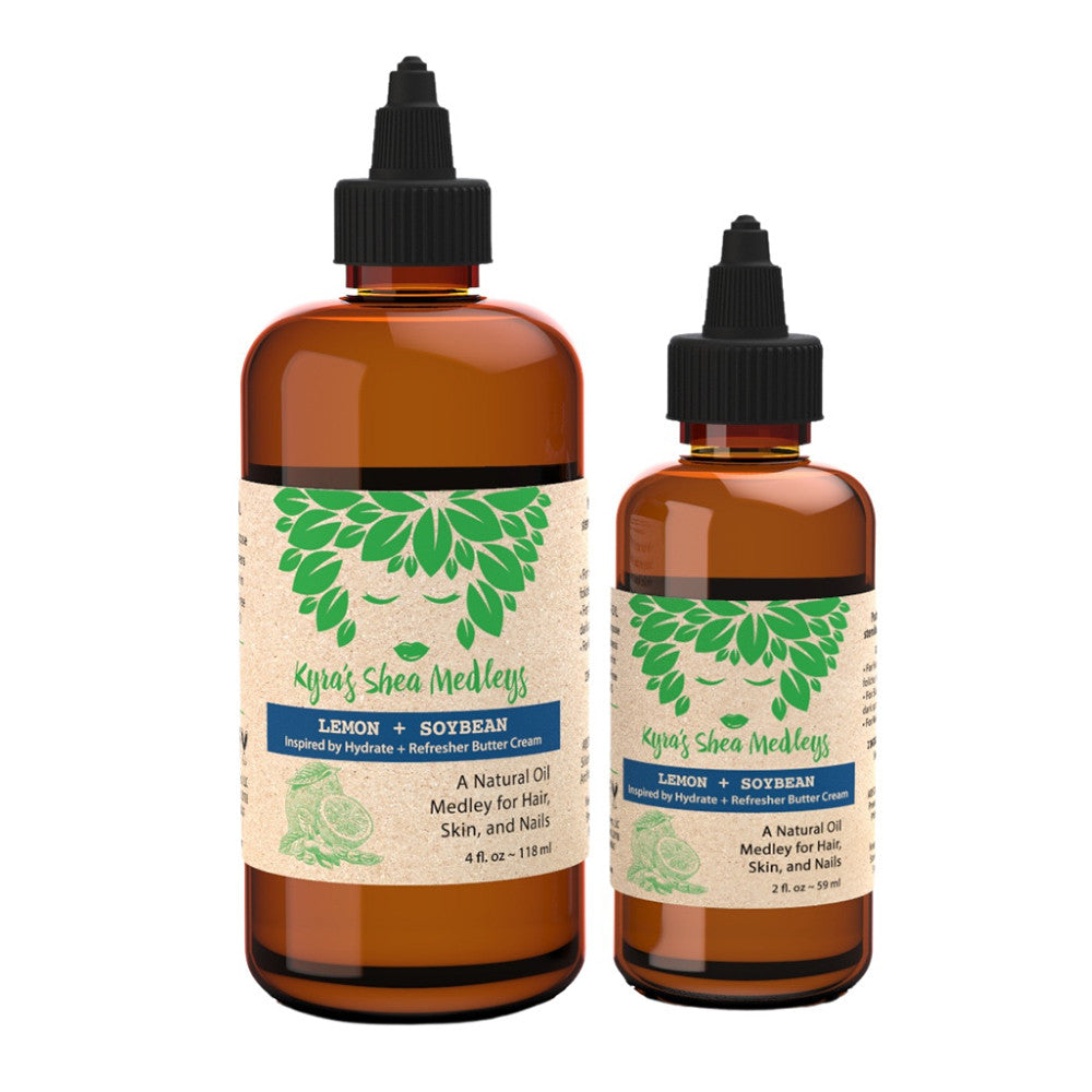 Kyras Shea Medleys Lemon and Soybean Hydrate and Refresher Butter Cream 2 Oz