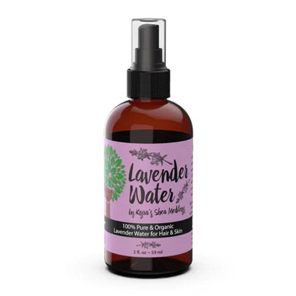 Kyras Shea Medleys Pure Lavender Water for Skin and Hair, 2 Oz