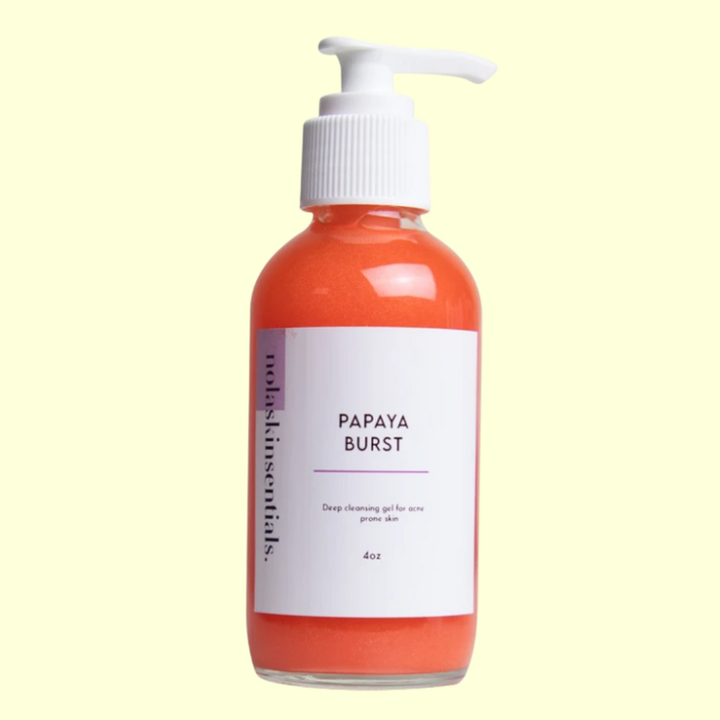 Nola Skinsentials Papaya Burst Deep Cleansing Face Wash, 4 Oz