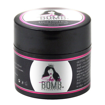 She Is Bomb Travel Size Edge Control Gel, 20 Ml