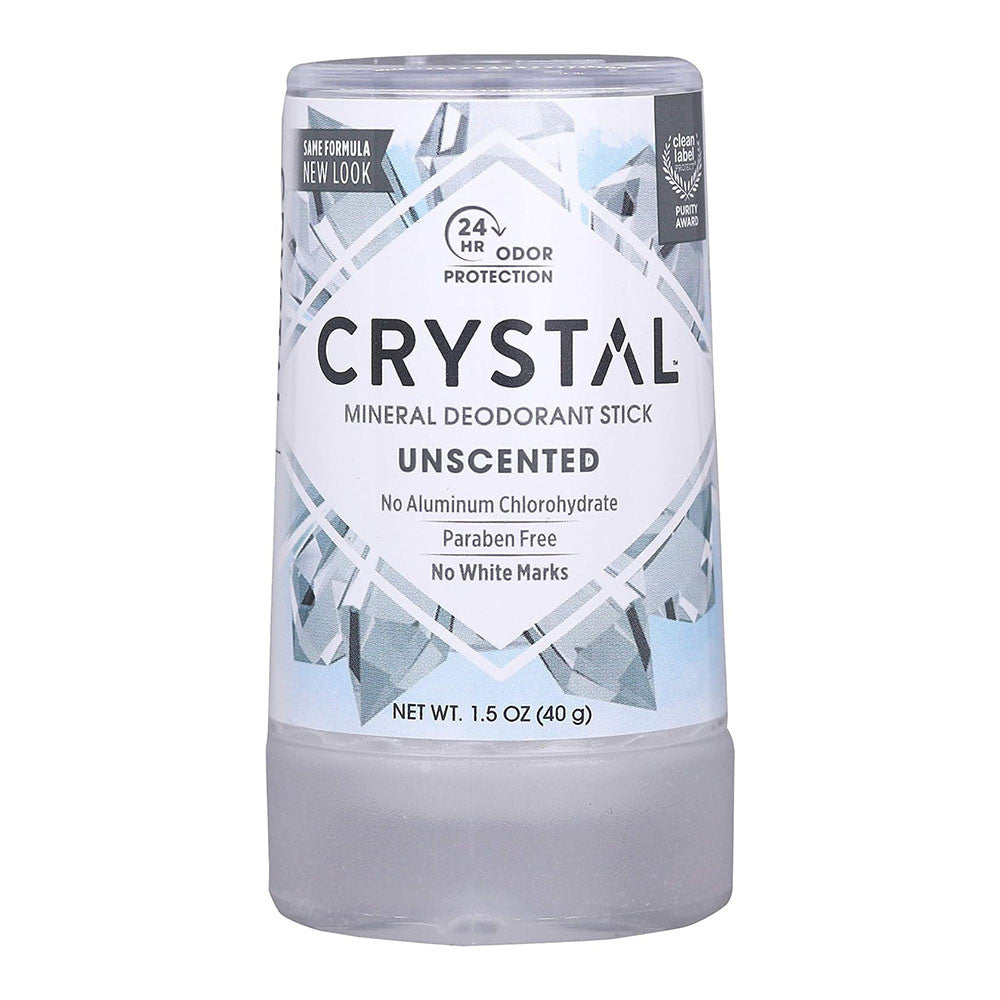 Crystal Body Deodorant Stick, Travel Size - 1.5 Oz