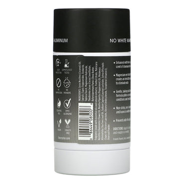 Crystal Magnesium Enriched Deodorant with Charcoal and Tea Tree, 2.5 Oz