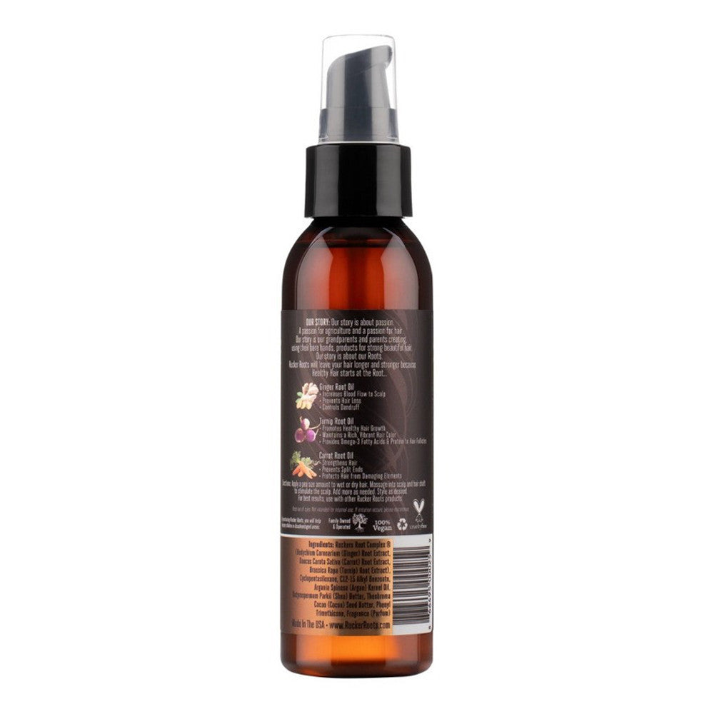 Rucker Roots Anti Frizz Silkening Hair Growth Serum, 4 Oz