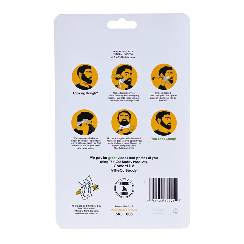 The Cut Buddy Plus Version Beard Shapping Tool, 1 Ea