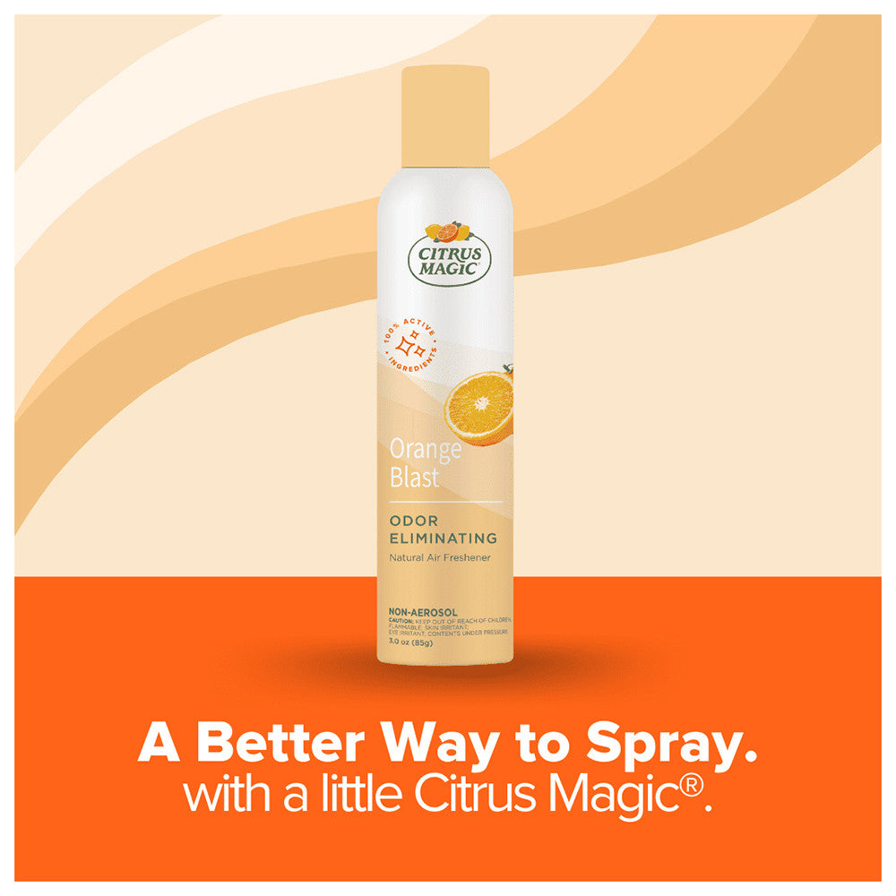 Citrus Magic Odor Eliminating Air Freshener Spray, Fresh Orange - 3.5 Oz