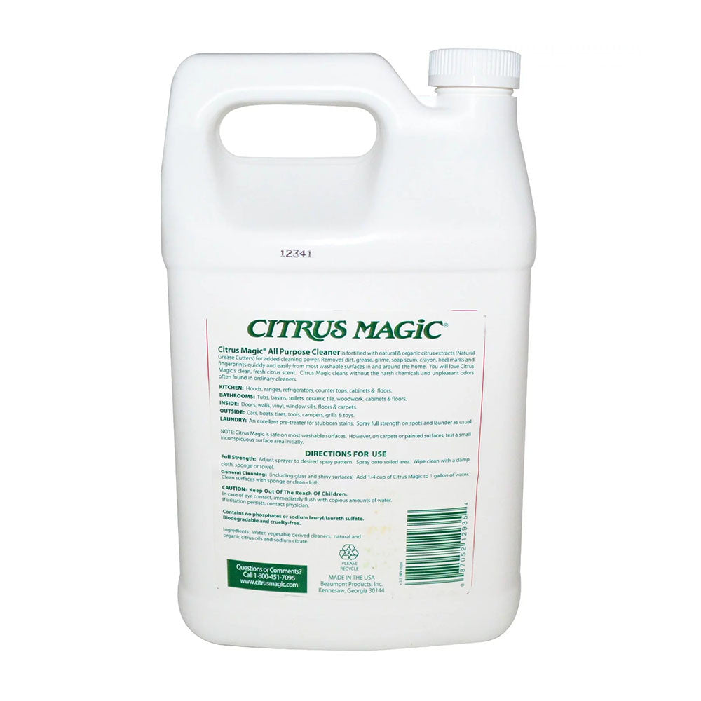 Citrus Magic All Purpose Cleaner, Fresh Citrus, 1 Gallon