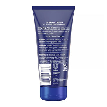Noxzema Ultimate Clear Daily Deep Pore Cleanser, 6 oz