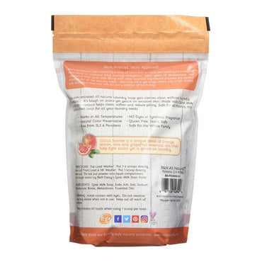 BandN Daisys Goat Milk Laundry Soap, Citrus Sunrise, 45 Loads, 30.4 Oz