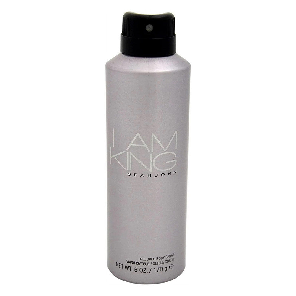 Sean John I Am King All Over Body Spray for Men, 6 Oz