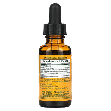 Herb Pharm Stone Breaker Urinary System Restoration, 1 Oz