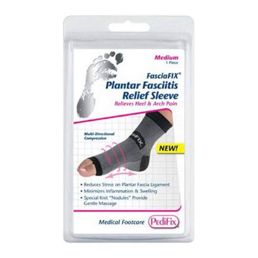 Faciafix Plantar Fasciitis Relief Sleeve, Relieves Heel and Arch Pain, Medium, 1 Ea