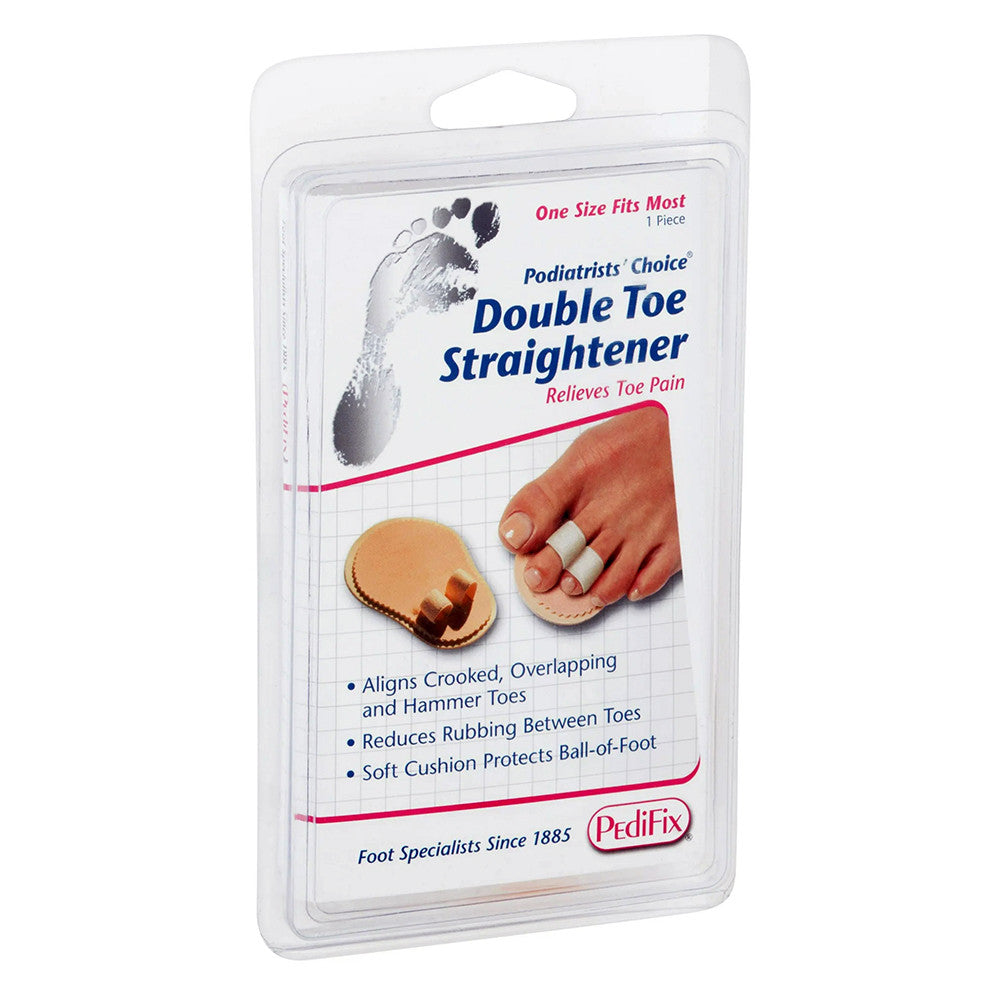 Pedifix Toe Straightener Double One Size Fits Most, Hammer Toe Regulator,1 Ea