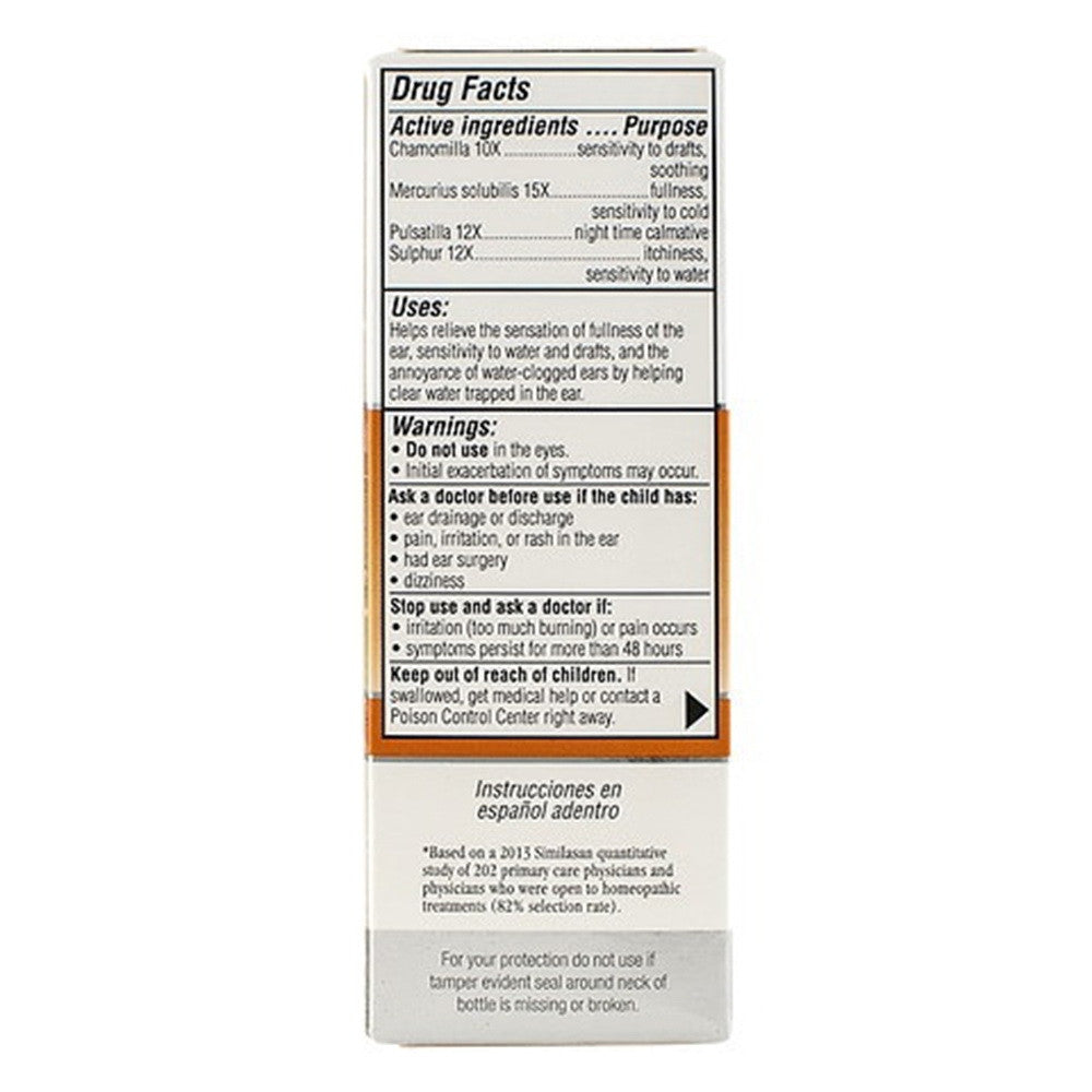Similasan Childrens Earache Relief Drops - 10 Ml