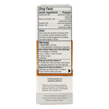 Similasan Childrens Earache Relief Drops - 10 Ml