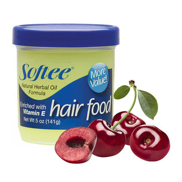Softee Natural Herbal Oil Formula Hair Food Enriched With Vitamin E, 5 oz
