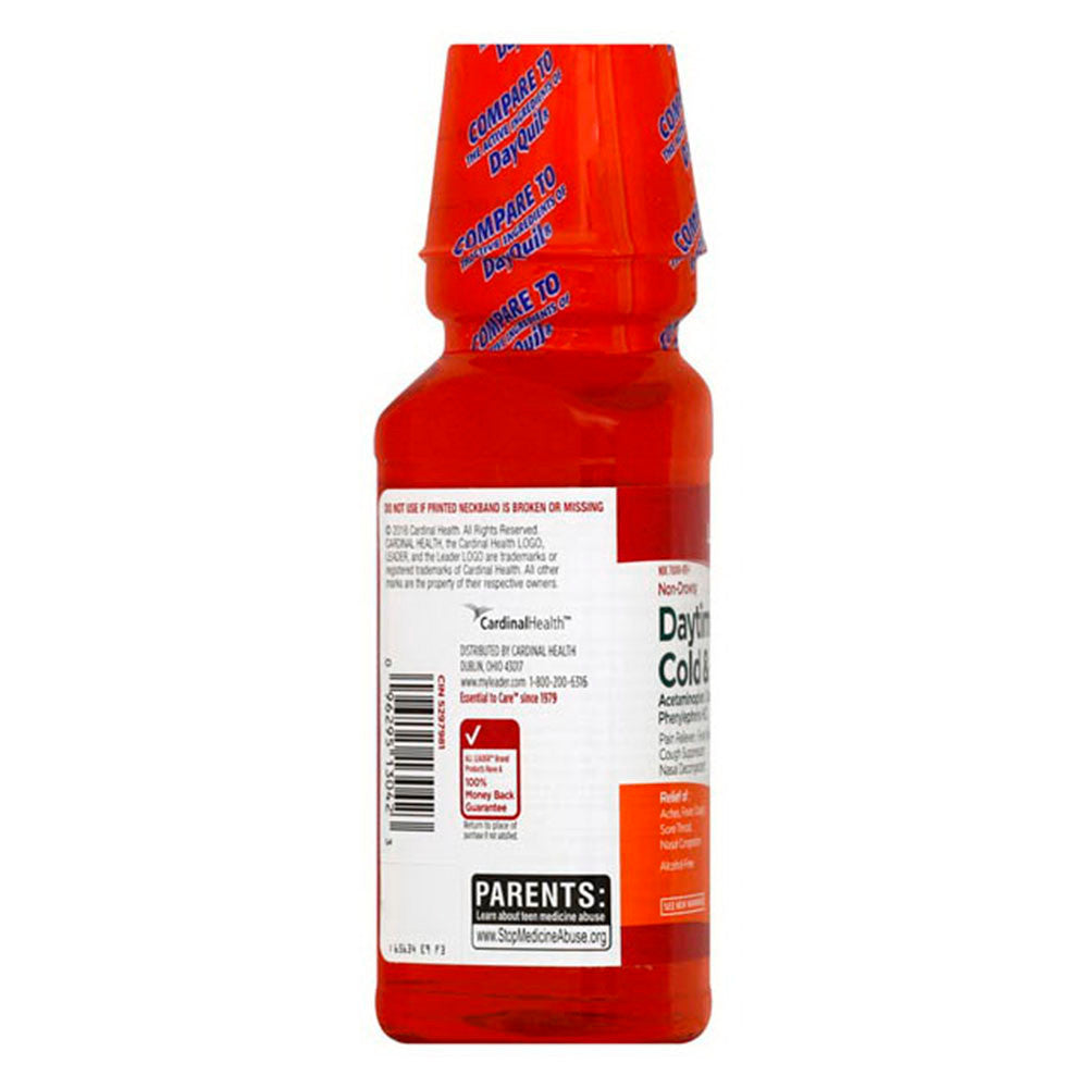 Daytime Leader Cold and Flu, 8 Oz