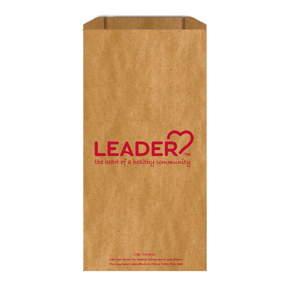 Leader Rx Bags, Brown, 1000 Ea