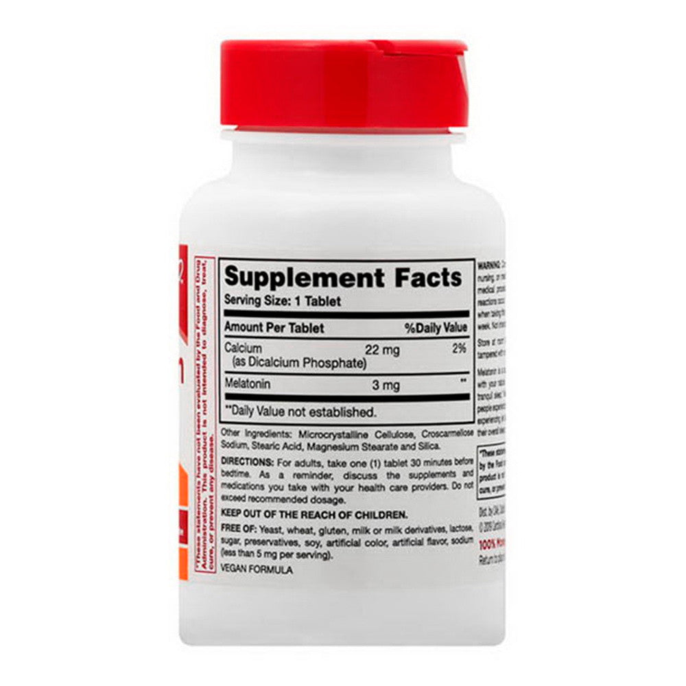 Leader Melatonin, Dietary Supplement, 3 Mg Tablets, 240 Ea