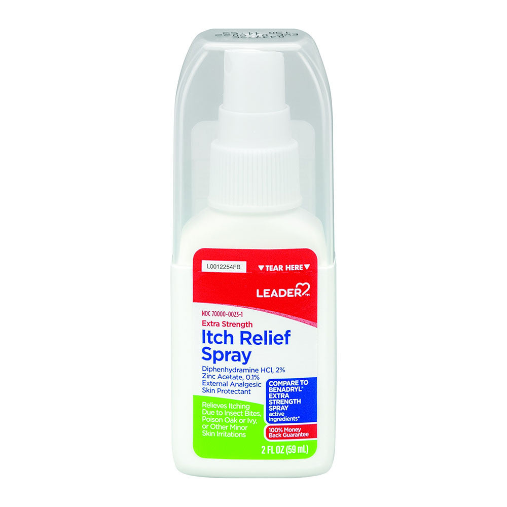 Leader Itch Relief Spray, 2 Oz