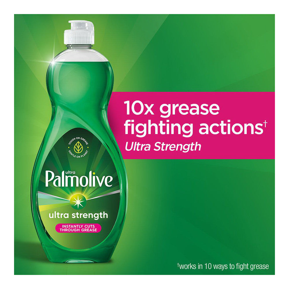 Palmolive Liquid Dishwashing Dish Soap, Ultra Strength, 32.5 Oz