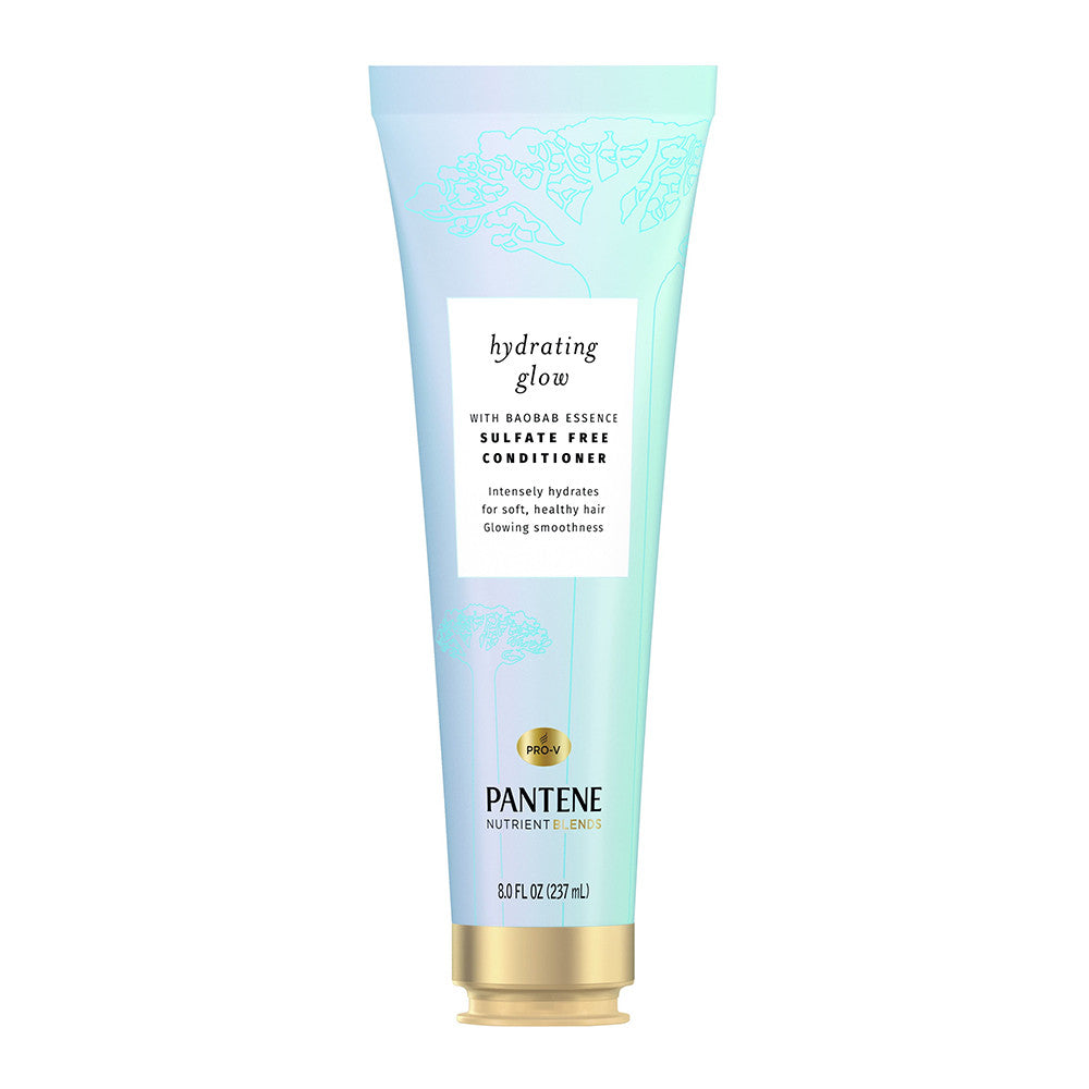 Pantene Pro V Hydrating Glow Sulfate Free Conditioner, 8 Oz