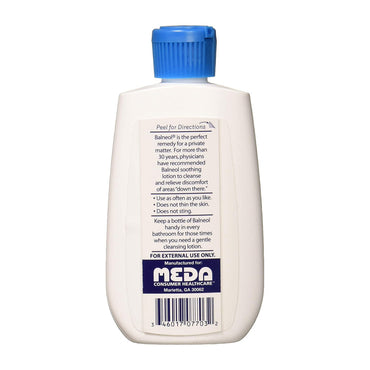 Balneol Soothing Perianal Cleansing Lotion, 3 Oz