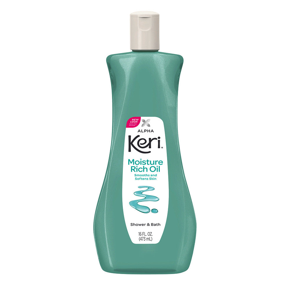 Alpha Keri Shower and Bath Moisture Rich Oil, 16 Oz