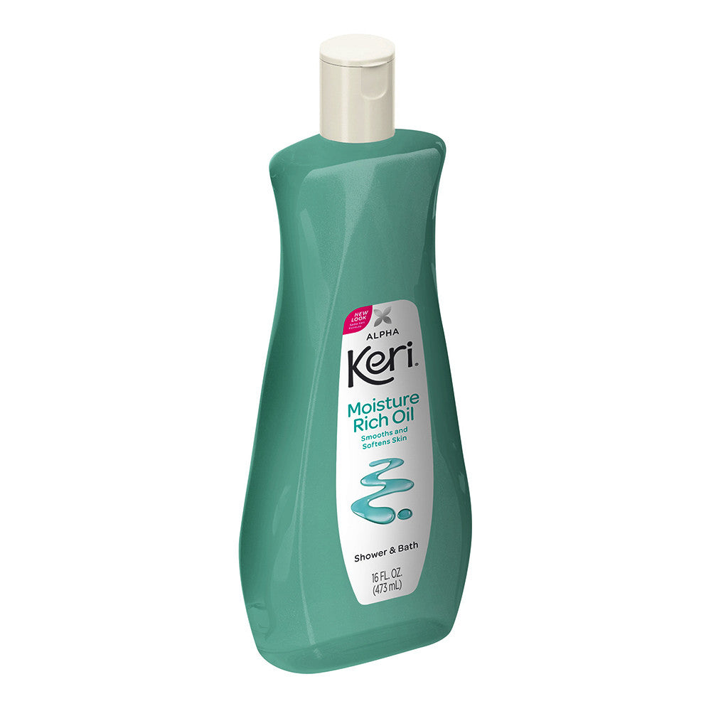 Alpha Keri Shower and Bath Moisture Rich Oil, 16 Oz