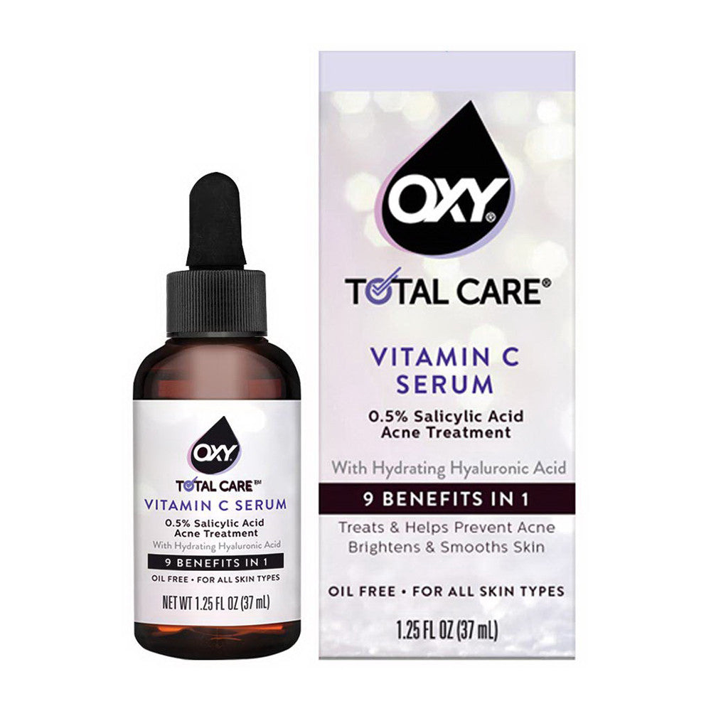 Oxy Total Care Vitamin C Serum Acne Treatment, 1.25 Oz