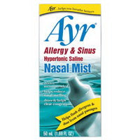 Ayr Allergy And Sinus Hypertonic Saline Nasal Mist - 50 Ml