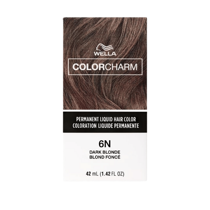 Wella Color Charm Liquid Hair Color, 6N by 611 Dark Blonde, 1.4 Oz