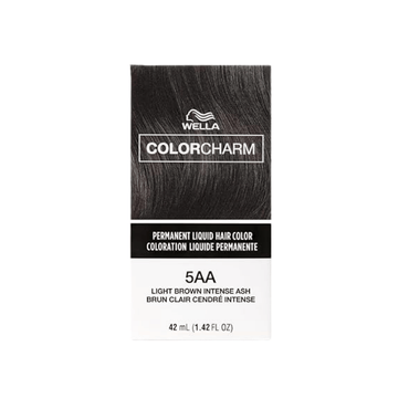 Wella Color Charm Permanent Liquid Hair Color 5AA by 336, Light Brown Intense Ash, 1.4 Oz