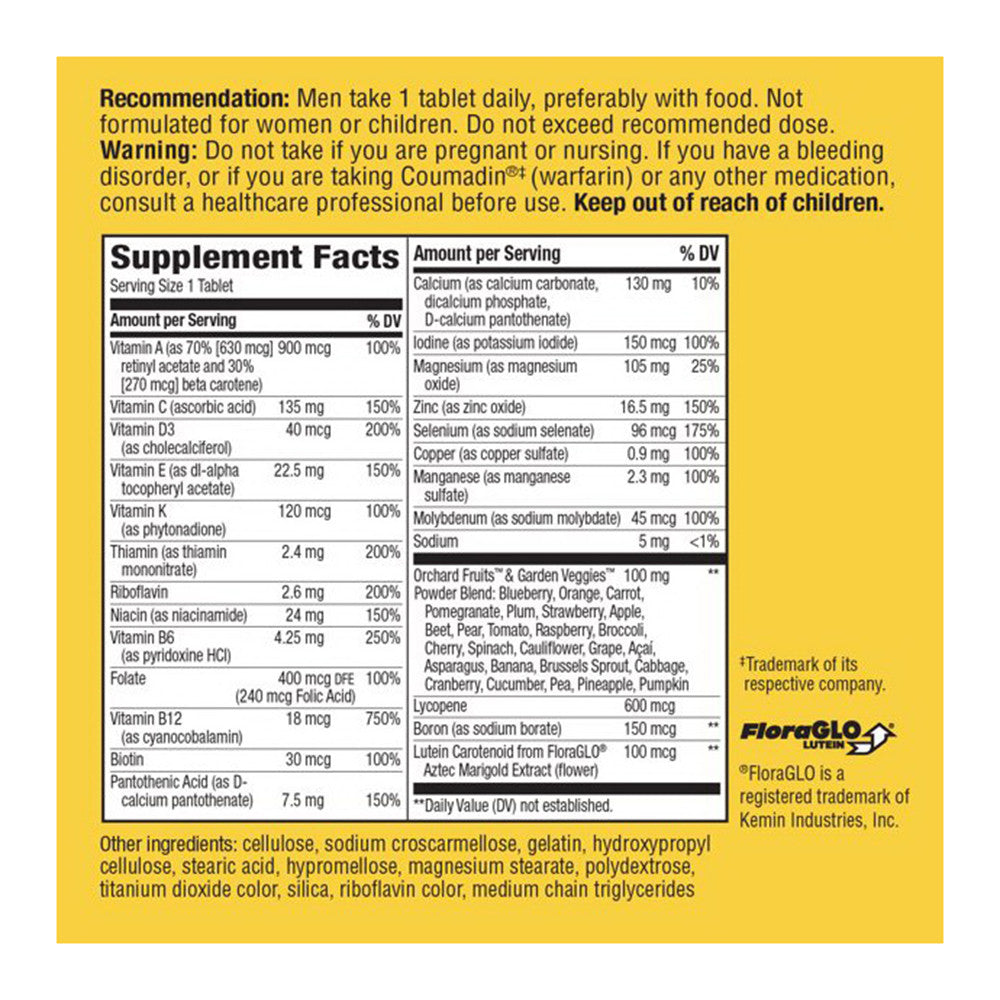 Natures Way Alive Mens Energy Complete Multivitamin, 50 Ea