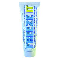 Freeze It Advanced Therapy Pain Relief Gel For Muscle, Joint, Arthritis Pain - 4 Oz