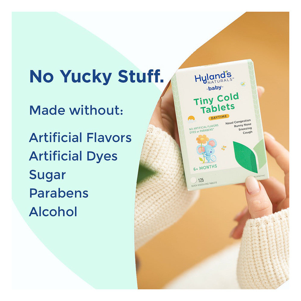 Hylands Baby Tiny Cold Natural Relief Tablets - 120 Ea