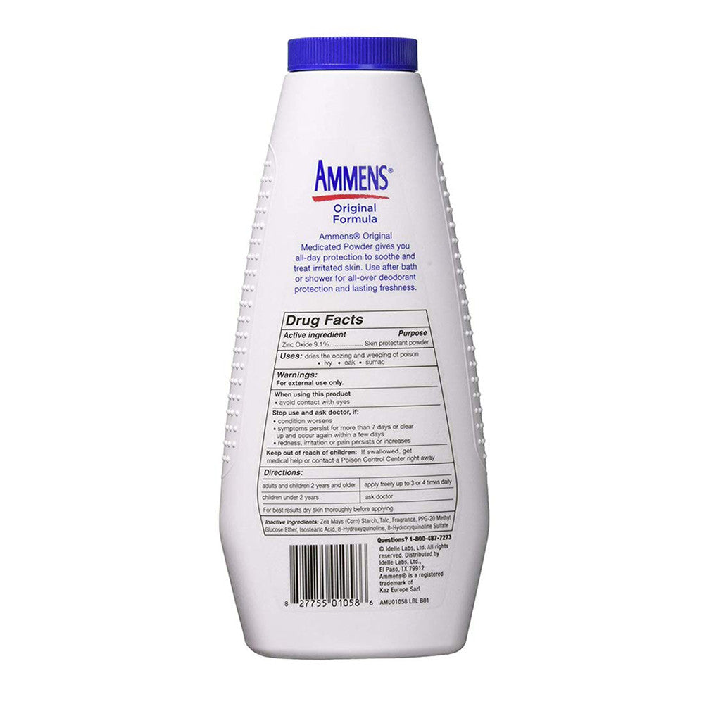Ammens Original Medicated Deodorant Powder, 11 Oz