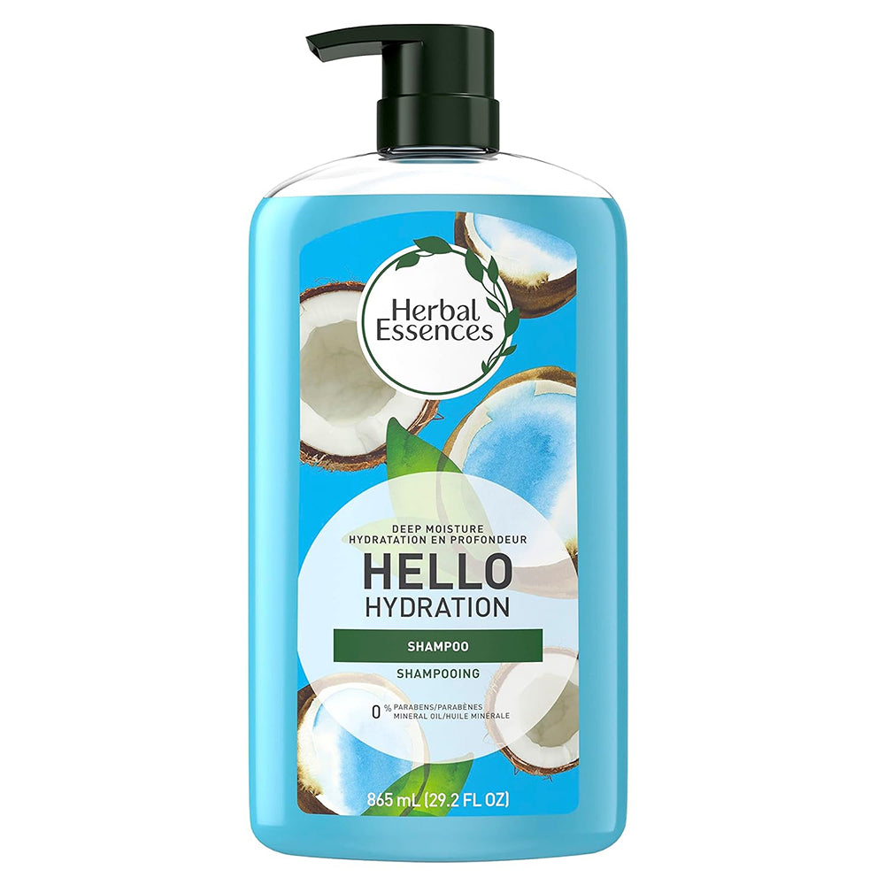 Herbal Essences Hello Hydration Deeply Moisturizing Shampoo for Deep Clean with Rich Hydration 29.2Oz (865ml)