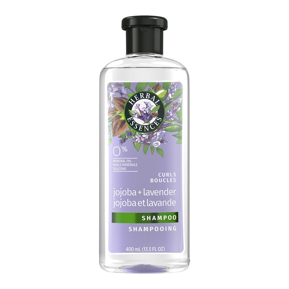 Herbal Essences Jojoba Oil and Lavender Curls Shampoo for Curly Hair, 13.5 Oz