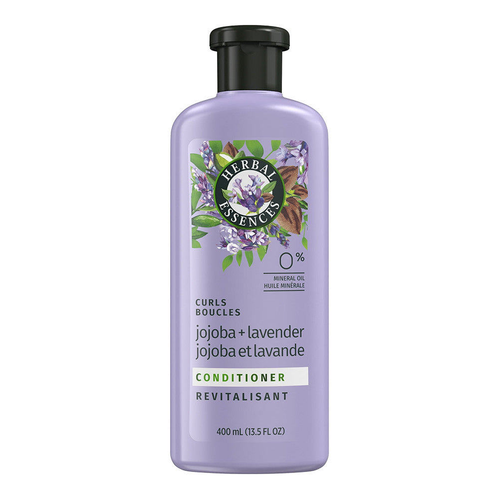Herbal Essences Jojoba Oil and Lavender Conditioner for Curly Hair, 13.5 Oz