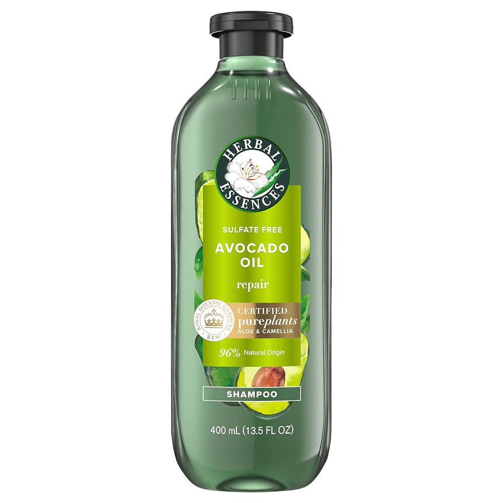 Herbal Essences Avocado Oil Sulfate Free Shampoo Hair Repair for All Hair Types 13.5Oz (400ml)