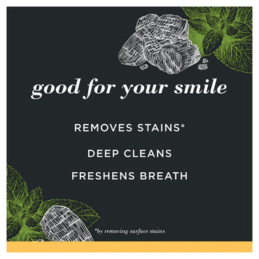 Burts Bees Charcoal and Whitening Toothpaste, Zen Peppermint, 1 Ea