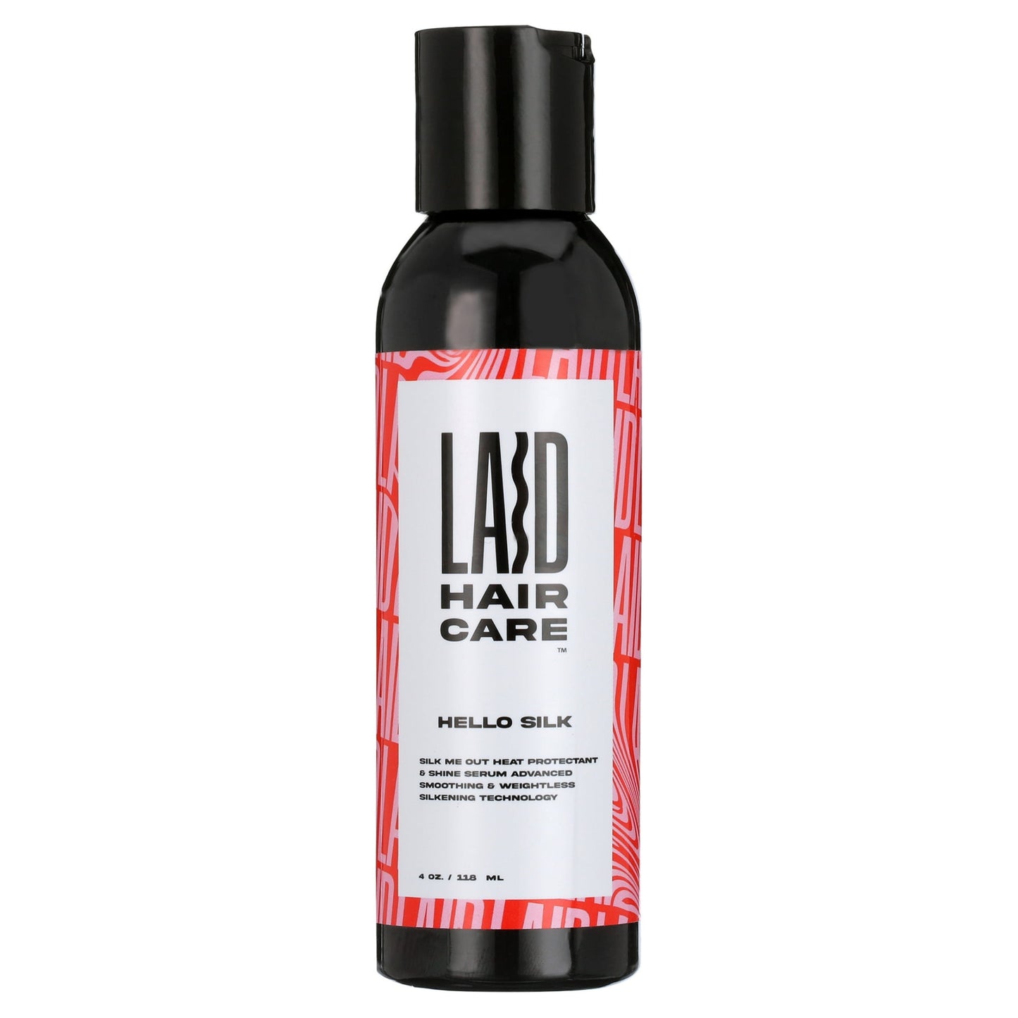 Laid Hair Care Silk Heat Protectant for Damage Defense and Lasting Shine 4Oz (118ml)