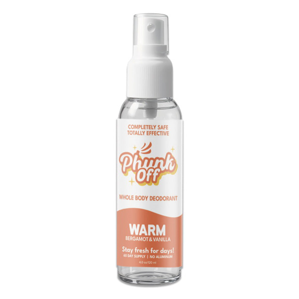 Phunk Off Whole Body Deodorant Spray Warm 4Oz (120ml)