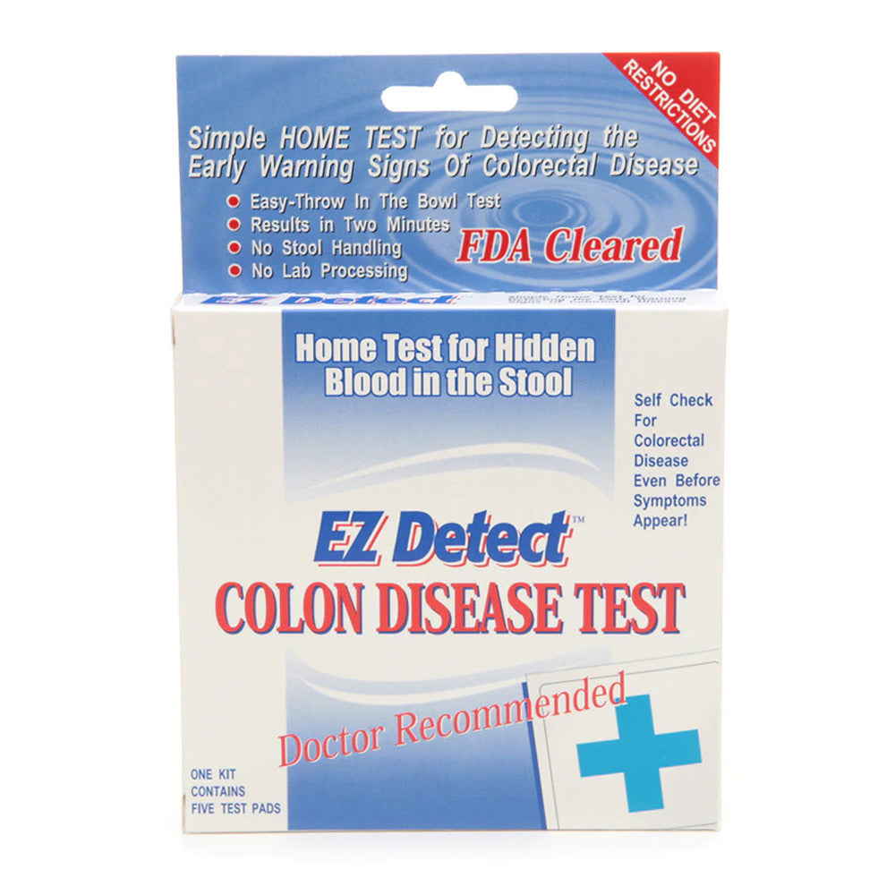 Ez Detect Colon Disease Test # 001 Home Kit For Early Disease Detection - 5 Pads/Pack - 1 Ea