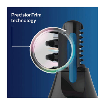Philips Norelco Nose Trimmer 3000 With 6 Pieces For Nose, Ears And Eyebrows, NT3000, 1 Ea