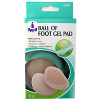 Oppo Gel Ball Of Foot Pads, 6781 - 1 Pair