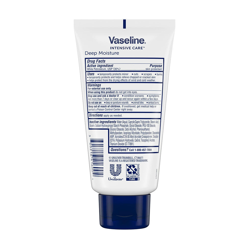 Vaseline Intensive Care Jelly Cream, Deep Moisture, 4.5 Oz