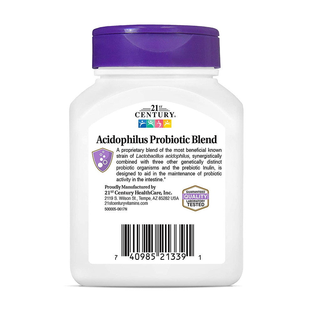 21St Century Acidophilus High-Potency Capsules - 100 Ea