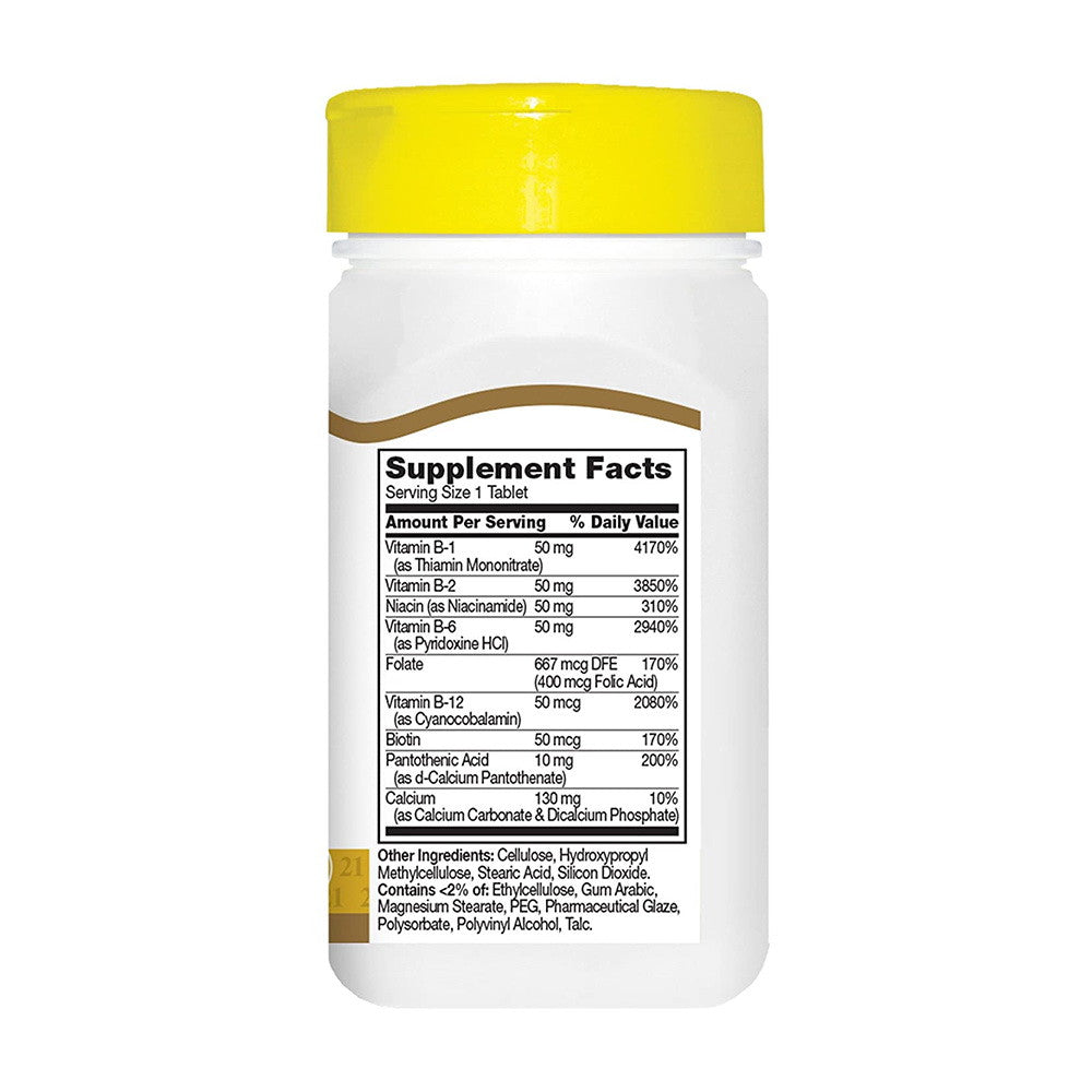 21St Century B-50 Complex Prolonged Release Tablets - 60 Ea